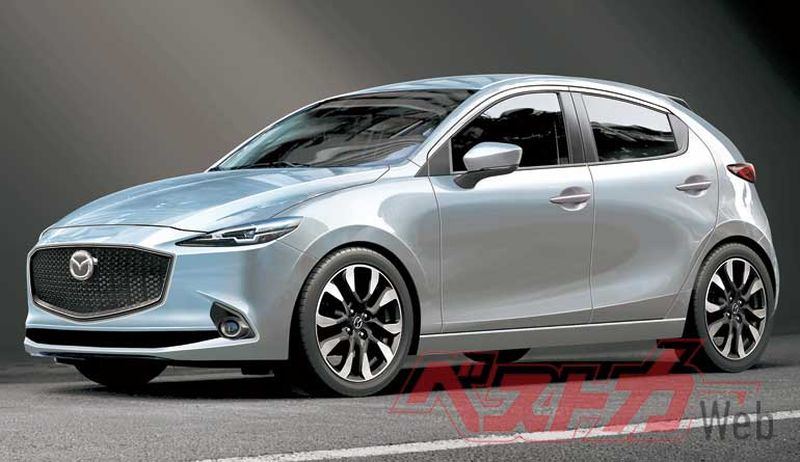  Mazda confirma que el nuevo Mazda 2 estará equipado con un motor híbrido