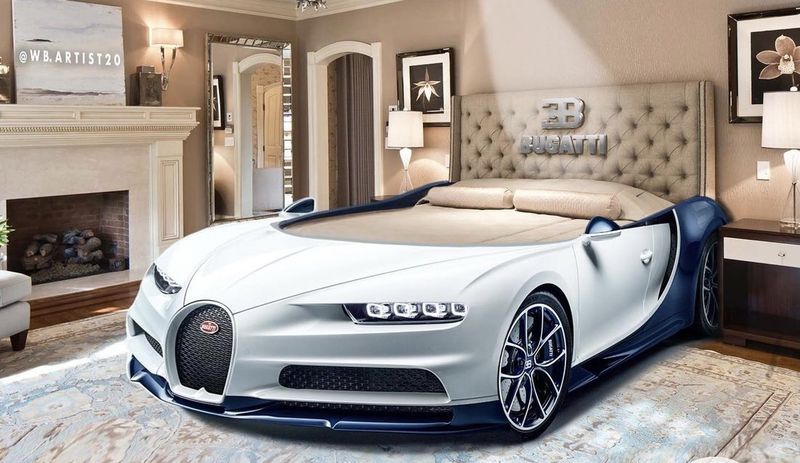 Ngủ ngon gấp 10 lần trên chiếc giường Bugatti Chiron xa xỉ nhất ...