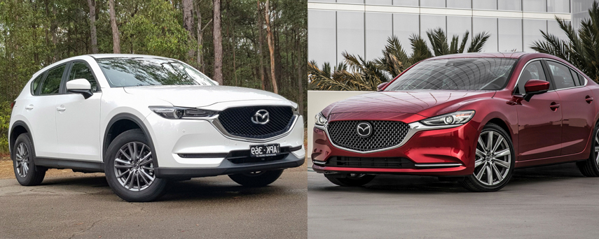  Mazda 6 y CX-5: ¿Elegir un sedán de calle o un SUV de gran altura?