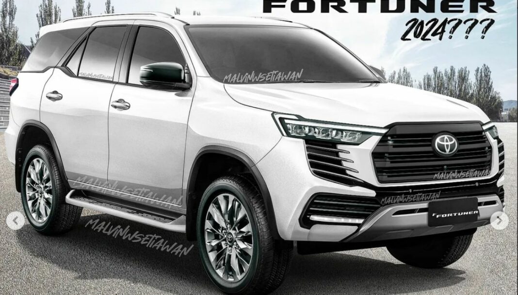 Hình ảnh kết xuất Toyota Fortuner 2024