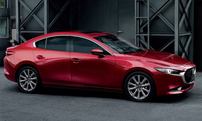  Mazda3 2022 lanzado en el sudeste asiático con un nuevo color de pintura muy caliente, convertido de 689 millones de VND